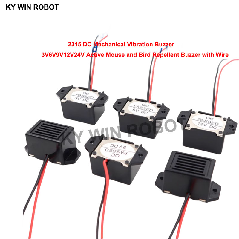 Line Follower Robot - 1개/묶음, 2315mm DC 기계식 진동 부저,