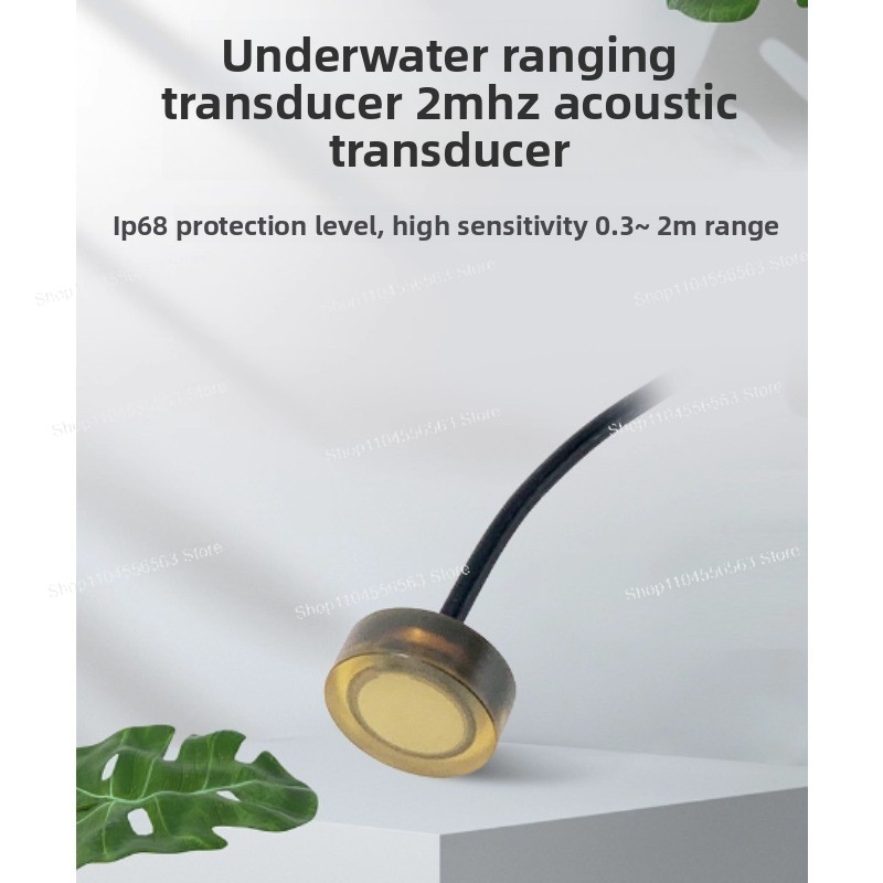 Ultrasonic Distance Sensor - DYW-LS-03A 2MHz 수중 초음파 거리 측정