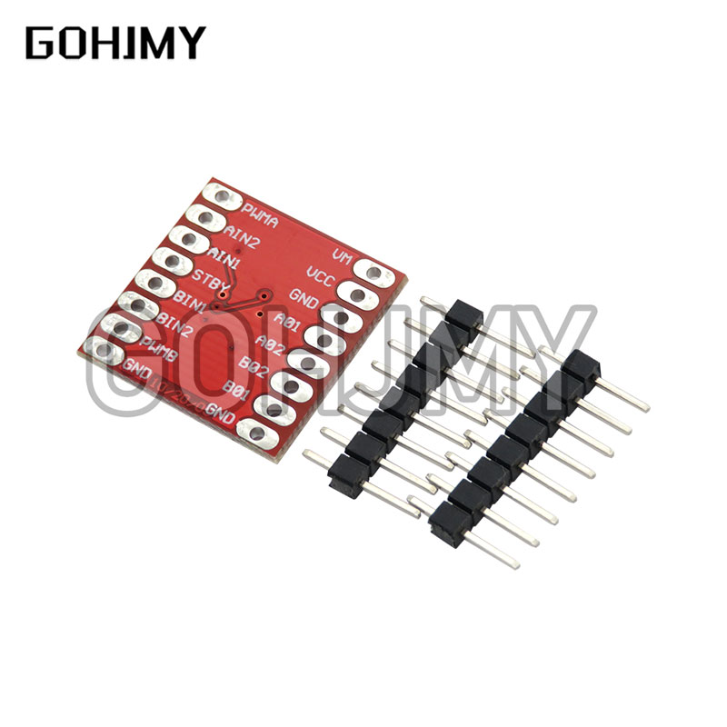 Motor Driver L298N - TB6612 DRV8833 Arduino 마이크로컨트롤러용 듀얼 모터
