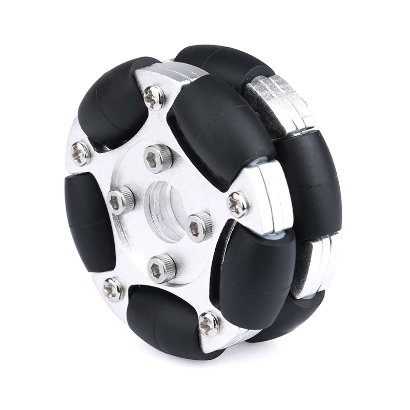 Robot Wheel - 15kg 하중, 80mm 전방향 휠, 금속