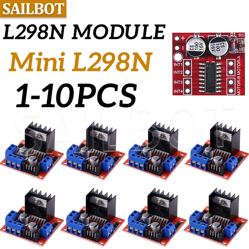 Motor Driver L298N - 1/5/10PCS L298N DC 모터 드라이버 MX1508