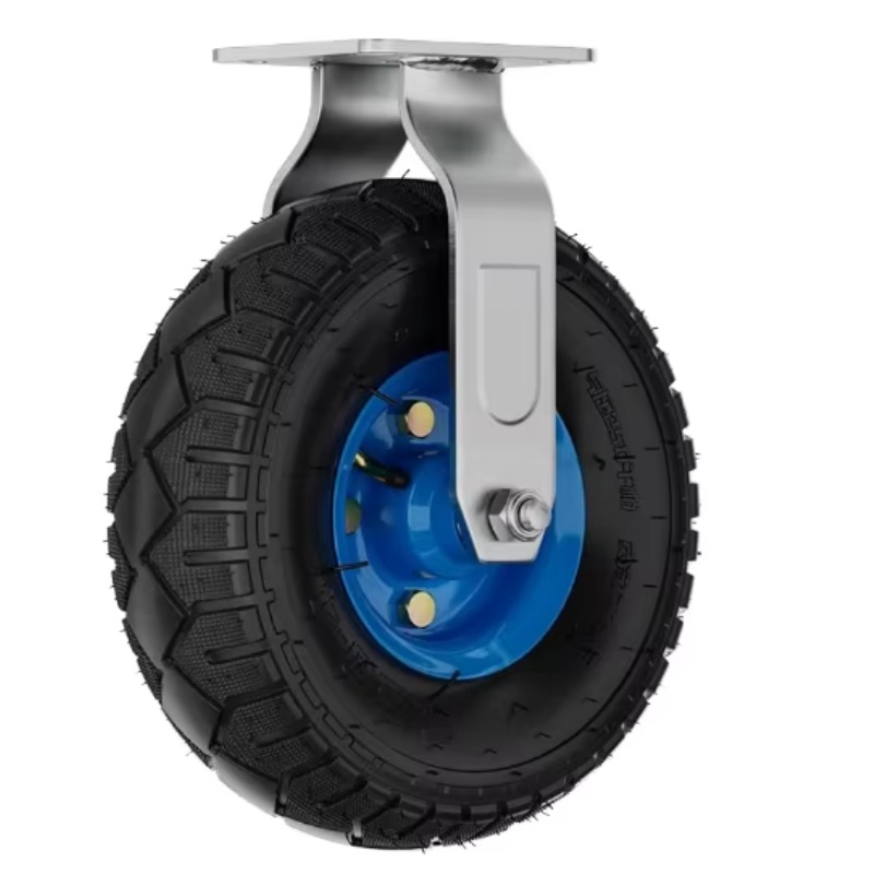 Caster Wheel - Hanak78 고정 고무 캐스터 휠, 6인치