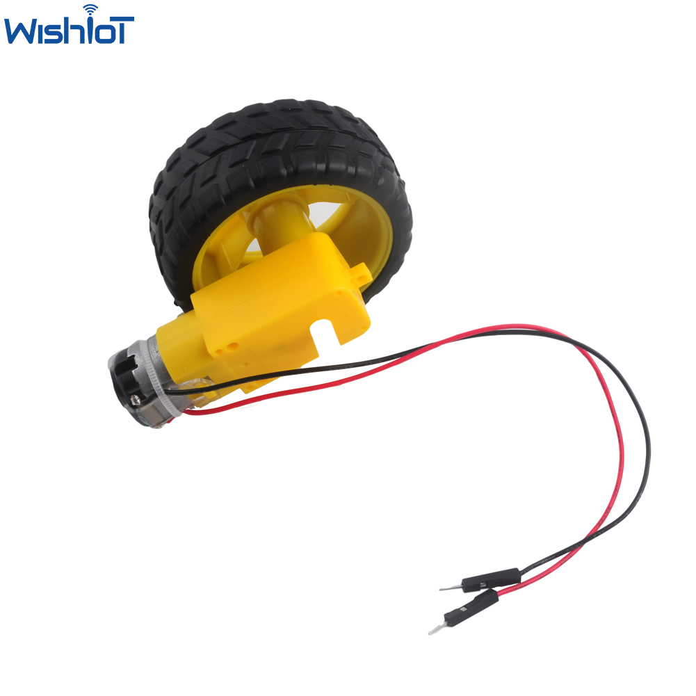 Arduino Robot - DC3-6V 1:48 기어 박스 TT 모터