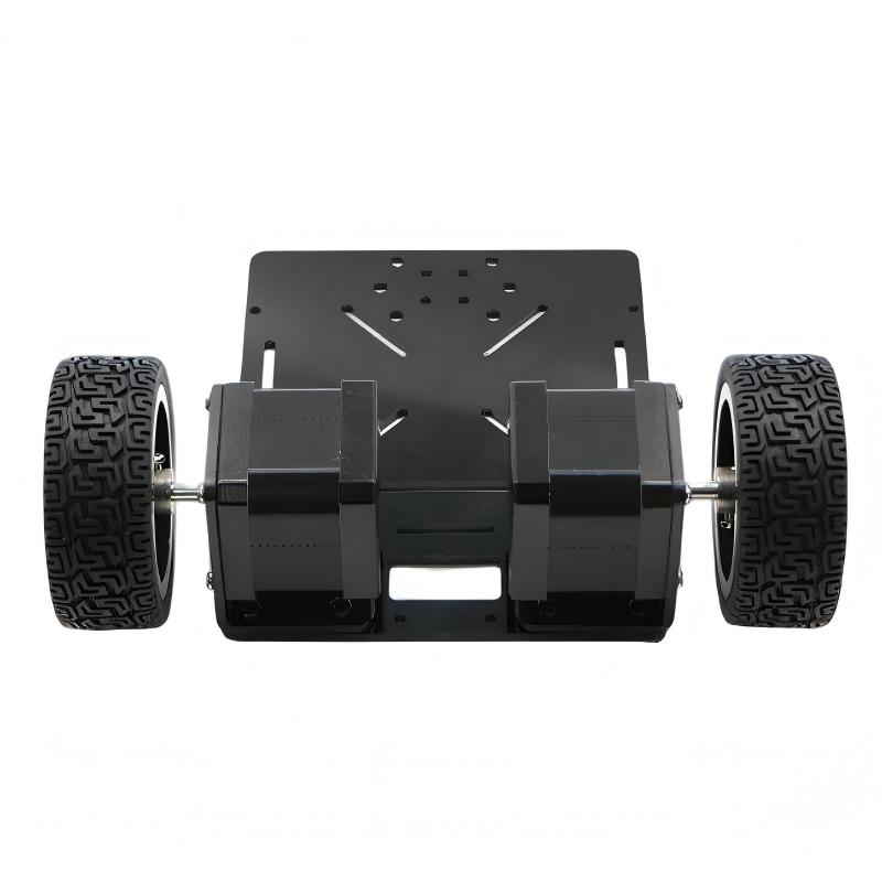 Tracked Robot Chassis - 3륜 구동 로봇 자동차, DC/스테퍼 모터