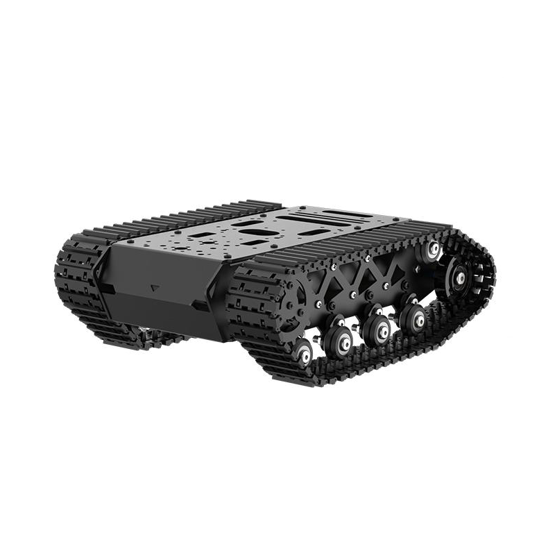 Tracked Robot Chassis - 강력한 충격 흡수 탱크 섀시, 모터