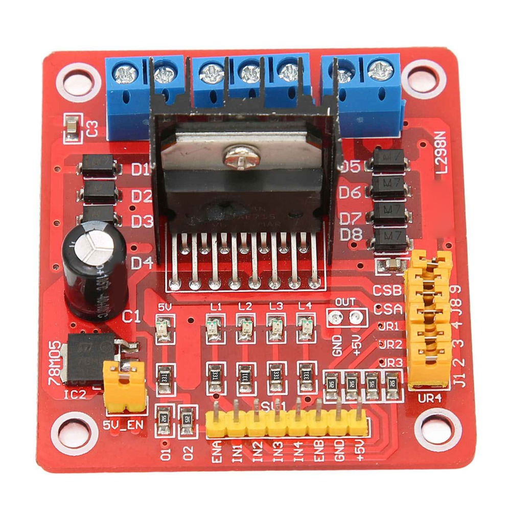 Motor Driver L298N - L298N 스테퍼 모터 드라이버 모듈 5V-35V
