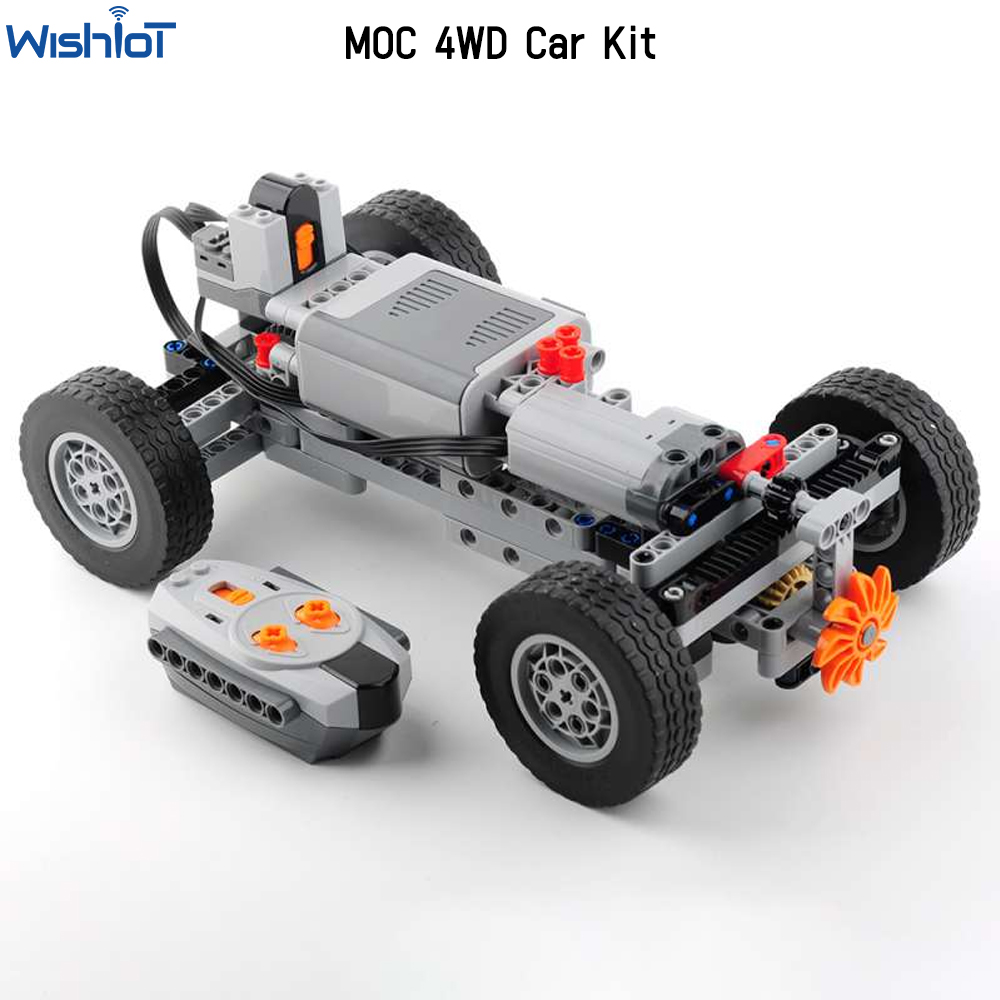 Robot Car Kit - MOC 4WD 원격 제어 자동차 섀시