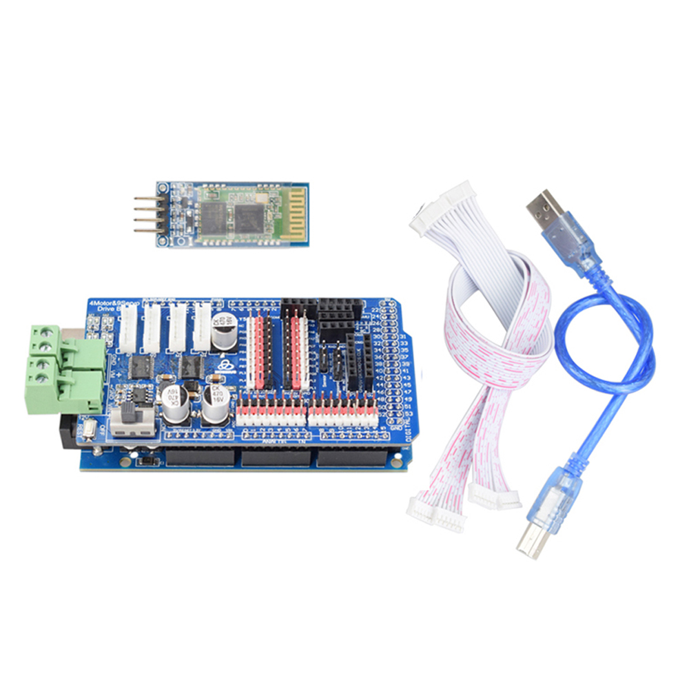Robot Arm Kit - Arduino Mega2560 RC 컨트롤 4WD 로봇