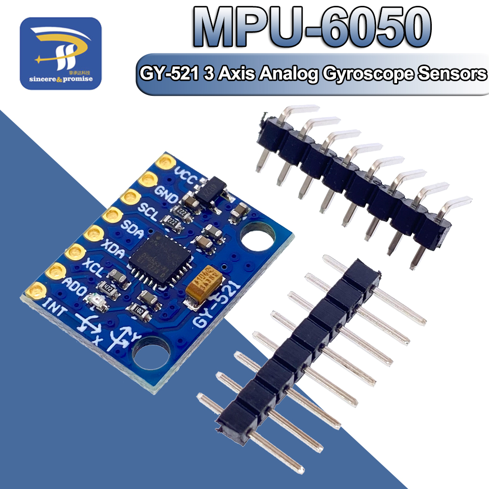 Accelerometer Mpu6050 - 아두이노용 IIC I2C GY-521 MPU-6050 MPU6050,