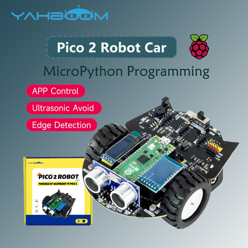 Yahboom Raspberry Pi Pico 2 로봇 - Robot Car Kit 리뷰 및 가격