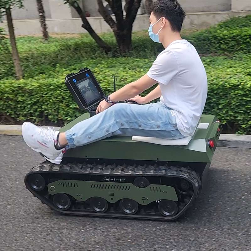 계단 오르기 능력이 있는 크롤러 덤퍼 트럭 섀시, 화재 - Robot Chassis 리뷰 및 가격