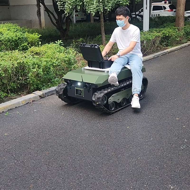 계단 오르기 능력이 있는 크롤러 덤퍼 트럭 섀시, 화재 - Robot Chassis 리뷰 및 가격