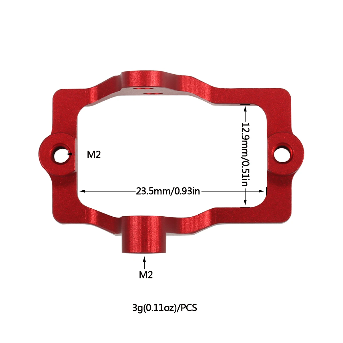 알루미늄 CNC TRX4M 서보 마운트, 1/18 RC - Servo Bracket 리뷰 및 가격