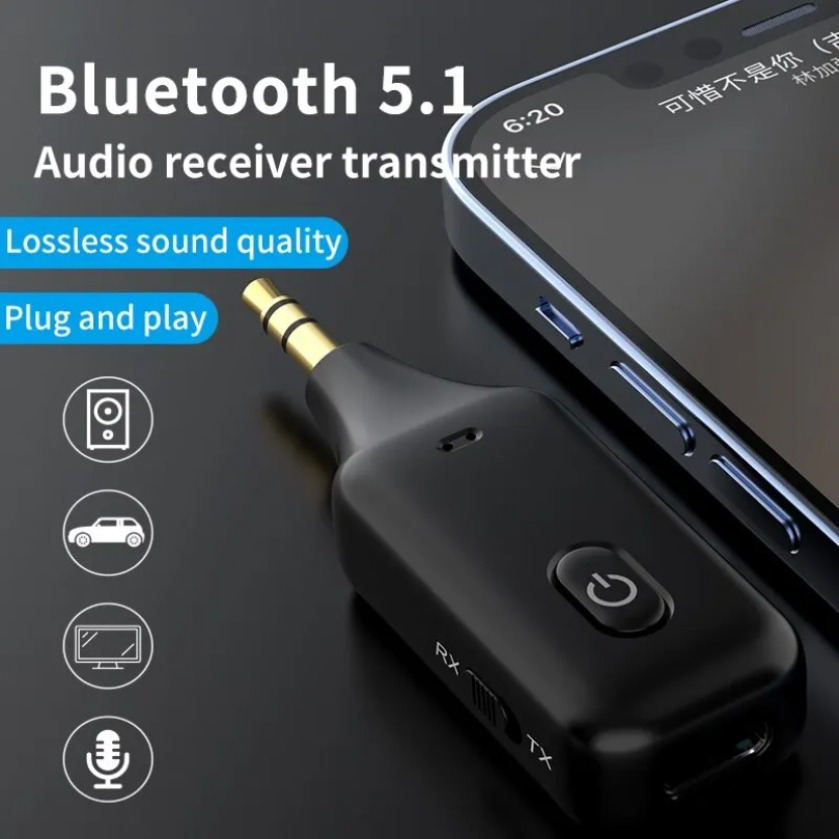 XIKCU 2 IN 1 무선 오디오 어댑터 블루투스 5 - Robot Bluetooth Car 리뷰 및 가격