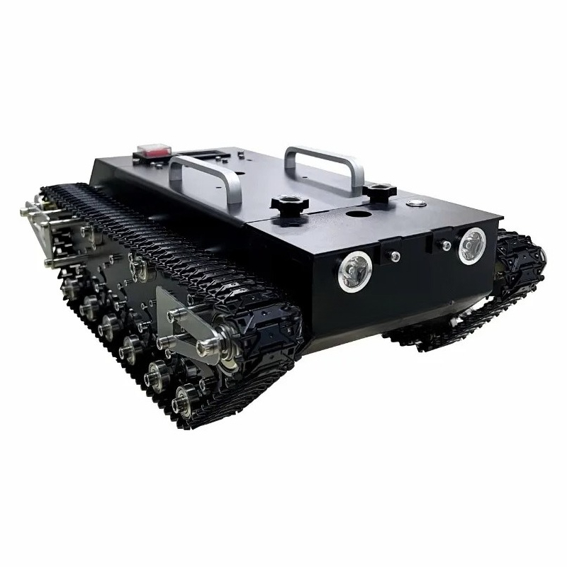30kg 하중 RC 탱크 섀시 금속 트랙 12V DC  - Tracked Robot Chassis 리뷰 및 가격
