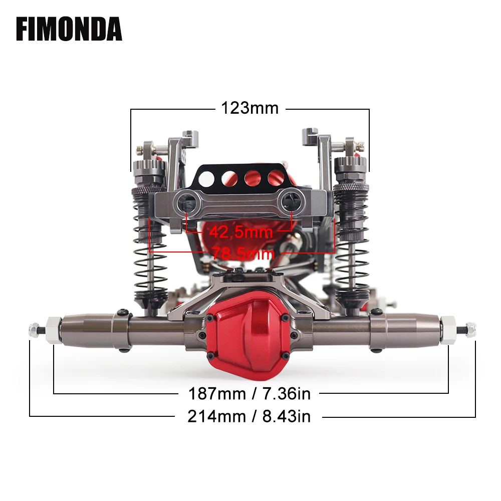 FIMONDA 1/10 RC 크롤러 금속 섀시 키트,  - Robot Car Kit 리뷰 및 가격