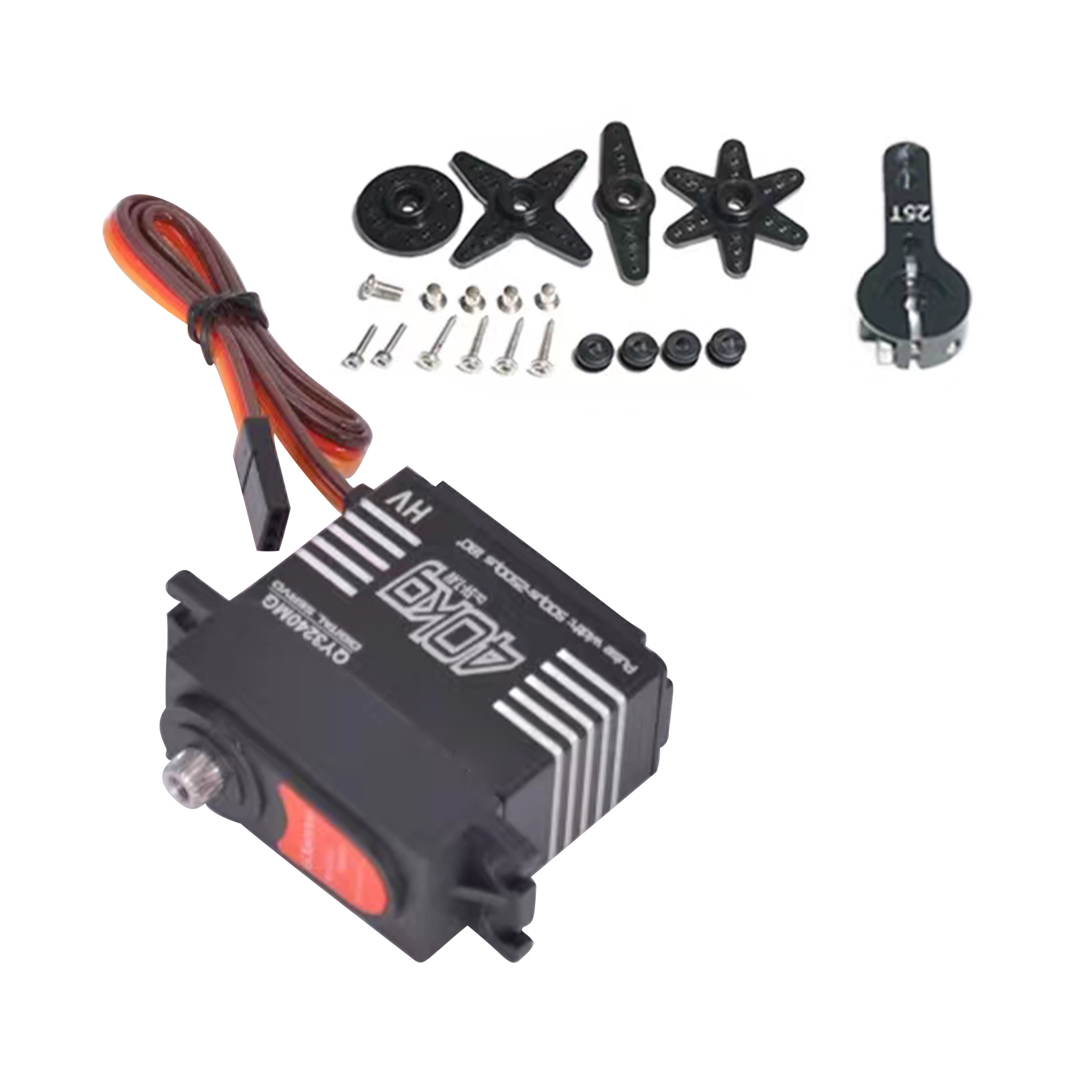 40KG 디지털 서보 방수 대형 토크 메탈 기어 180 - Robot Car Kit 리뷰 및 가격