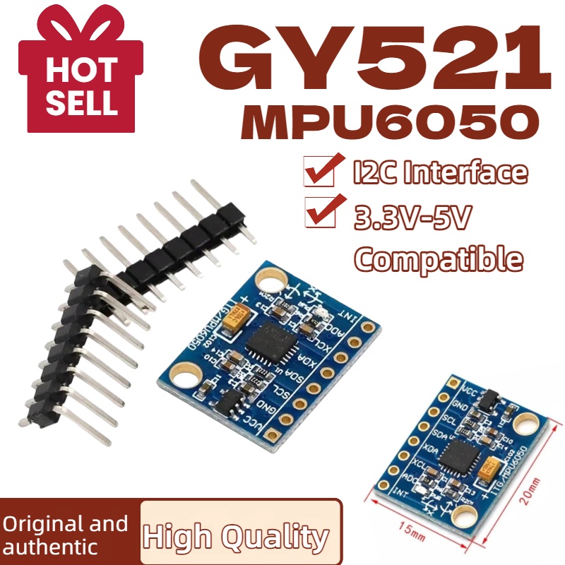 1/5/10pcs GY521 GY-521 MPU6050 - Accelerometer Mpu6050 리뷰 및 가격