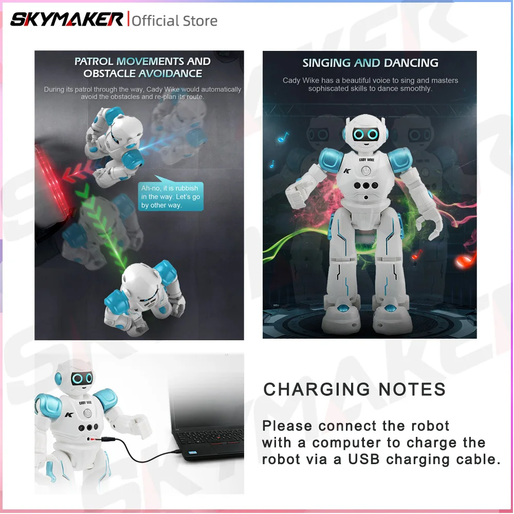 JJRC R11 RC 로봇 CADY WIKE 제스처 감 - Line Follower Robot 리뷰 및 가격