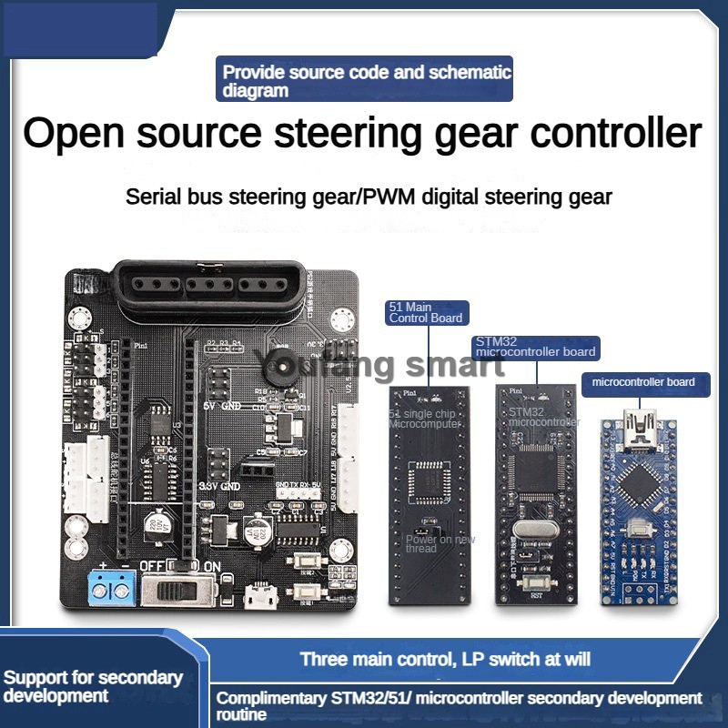 6채널 PWM 서보 및 4채널 버스 서보 컨트롤러 PS - Stm32 Robot 리뷰 및 가격