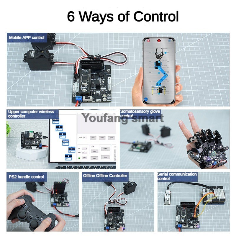 6채널 PWM 서보 및 4채널 버스 서보 컨트롤러 PS - Stm32 Robot 리뷰 및 가격