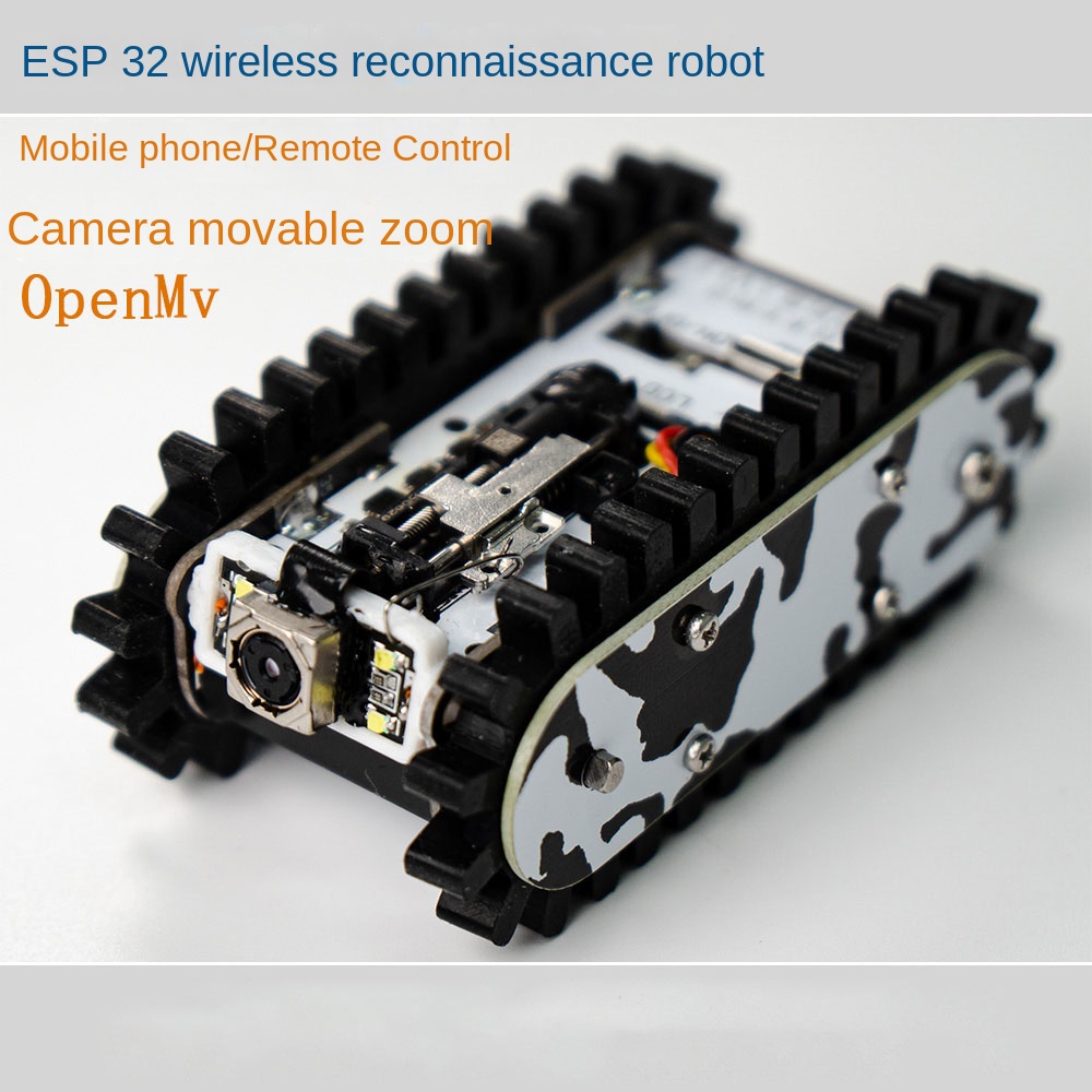 RC 탱크 금속 탱크 섀시 트랙터 크롤러 앱 제어 스카 - Tracked Robot Chassis 리뷰 및 가격