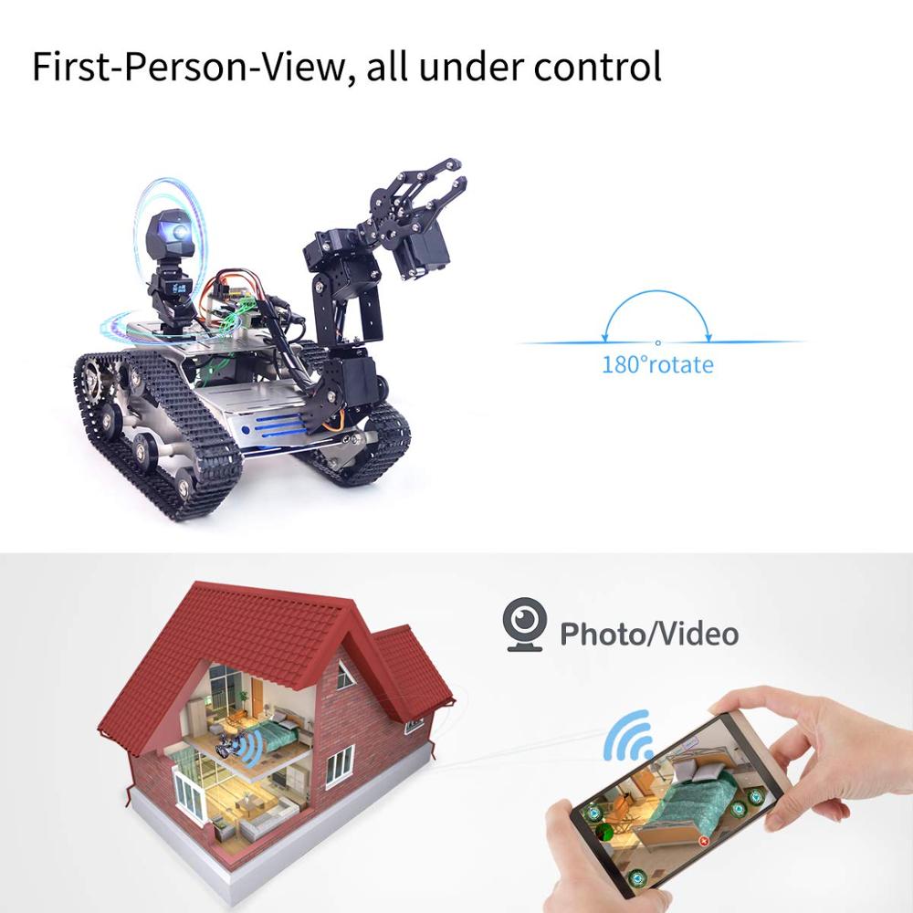 라즈베리 파이용 스마트 로봇 자동차 키트, 와이파이 블 - Robot Bluetooth Car 리뷰 및 가격