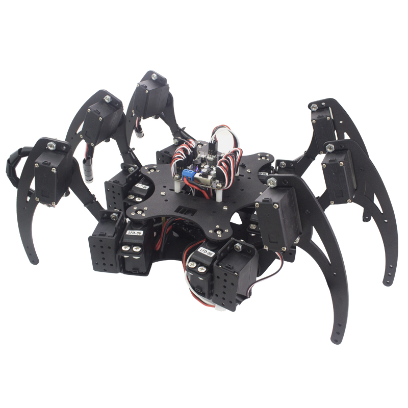 18 DOF 알루미늄 Hexapod 스파이더 브래킷 6 - Arduino Robot 리뷰 및 가격