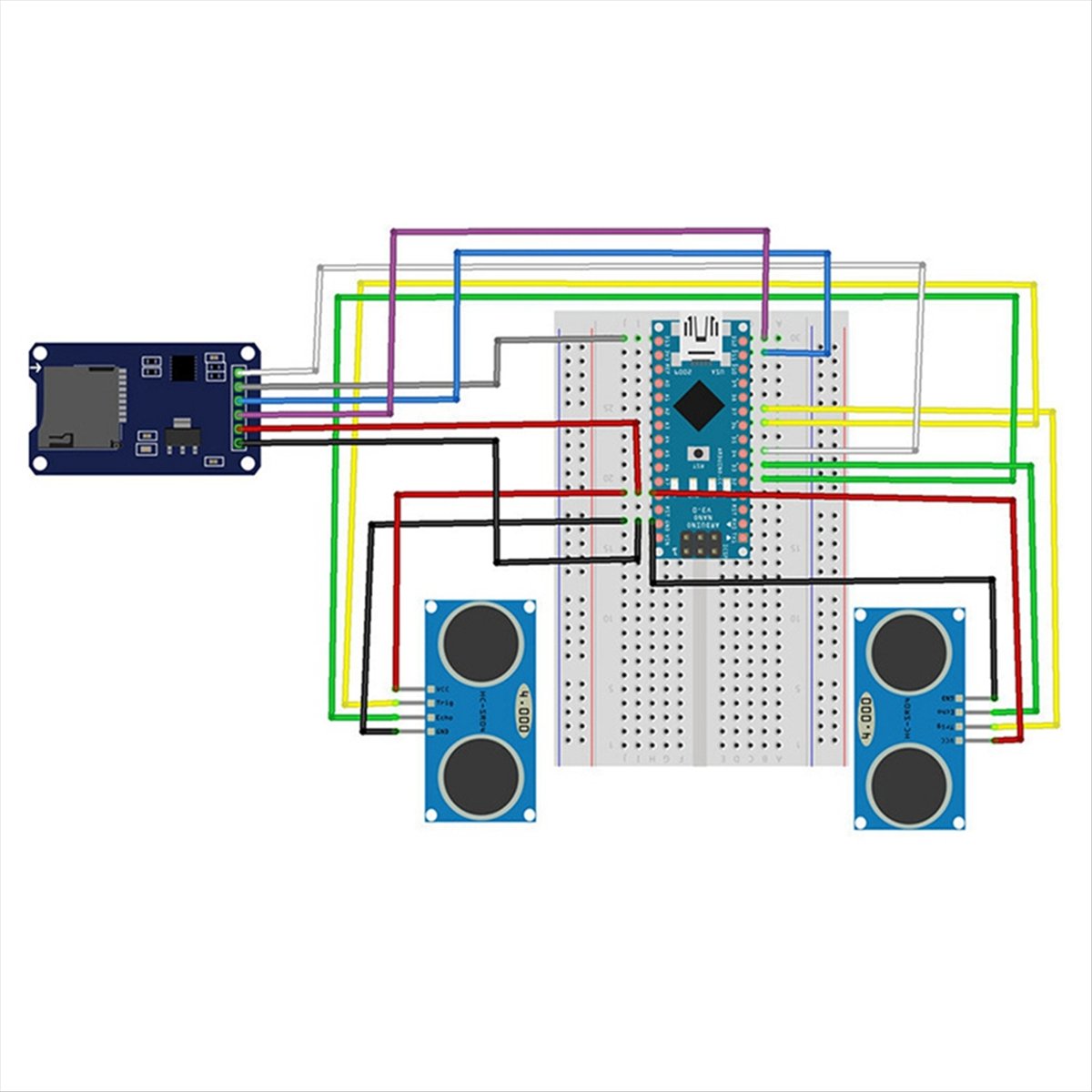 ABGN 1Pcs 초음파 모듈 -SR04 SR04 4핀 - Ultrasonic Distance Sensor 리뷰 및 가격