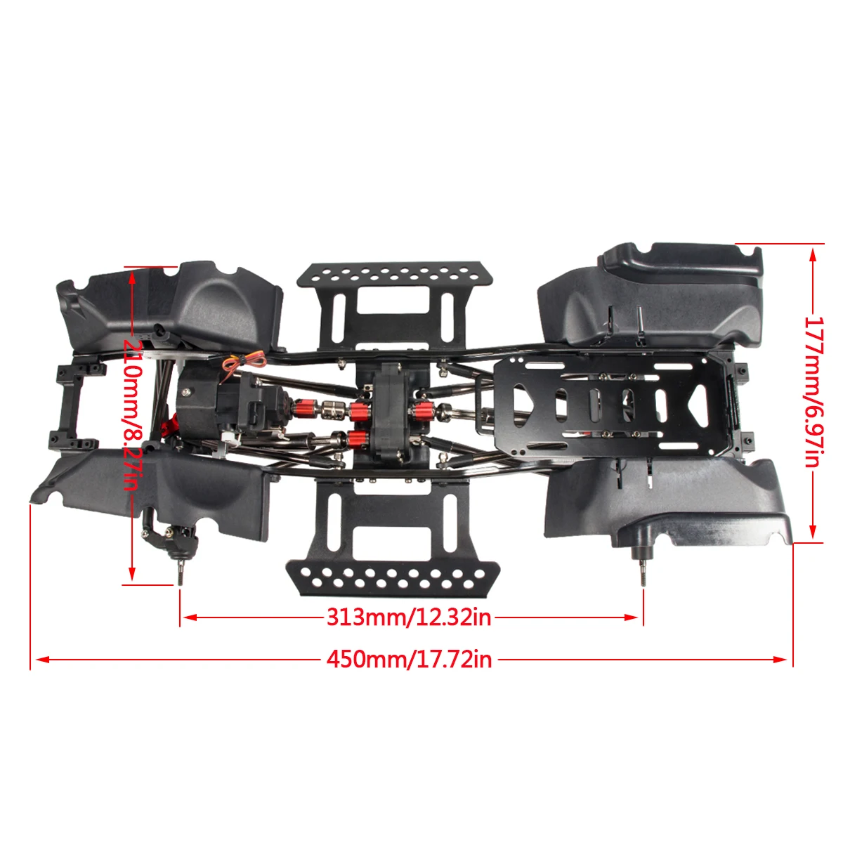 1/10 RC 크롤러 섀시 키트, 유성 기어 포함, 3 - Robot Car Kit 리뷰 및 가격