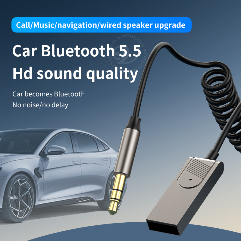 새로 업그레이드된 블루투스 차량용 AUX 어댑터 USB - Robot Bluetooth Car 리뷰 및 가격