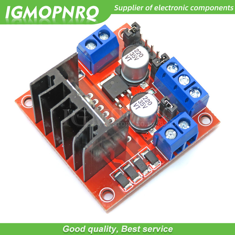 듀얼 H 브리지 DC 스텝퍼 모터 드라이브 컨트롤러 보 - L298N Module 리뷰 및 가격
