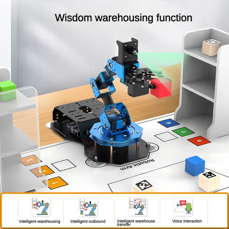 6축 로봇 팔, 서보 클로, AI 비전, FPV 카메라 - Robot Arm Kit 리뷰 및 가격