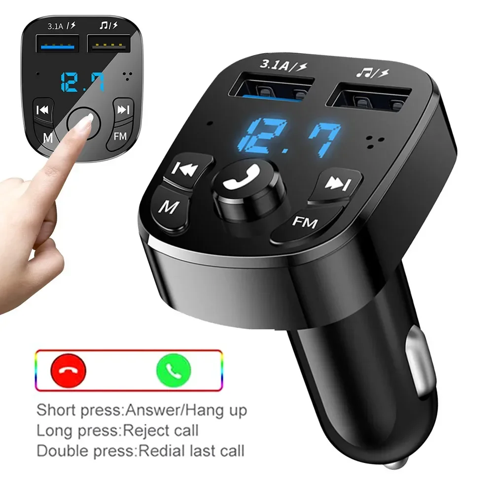 차량용 핸즈프리 블루투스 5.0 FM 트랜스미터 키트  - Robot Bluetooth Car 리뷰 및 가격