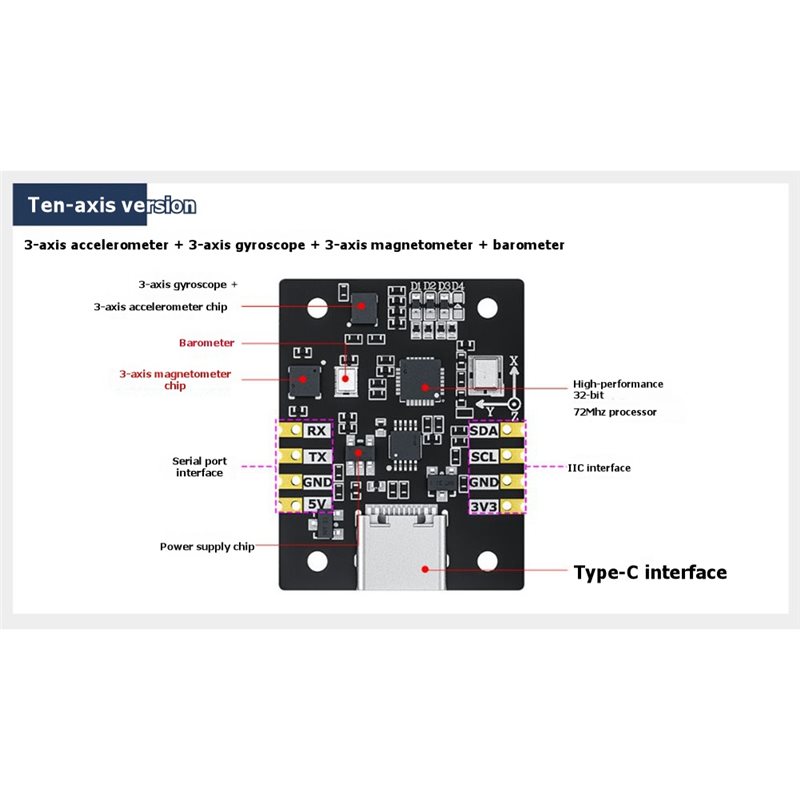 B92B 10축 IMU 센서 모듈, AHRS 자세 센서 - Stm32 Robot 리뷰 및 가격
