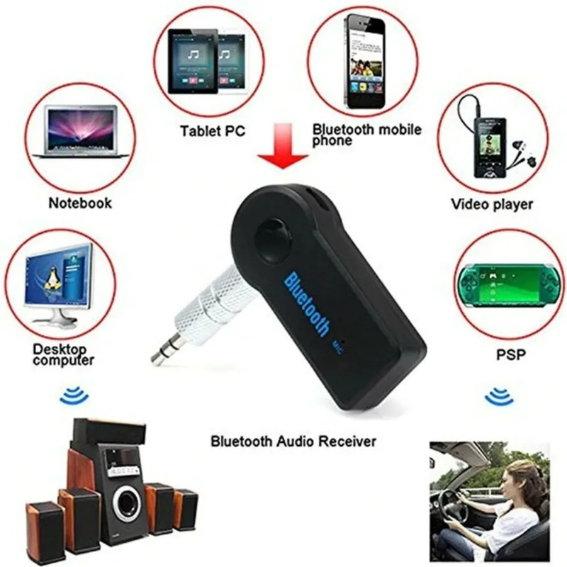 2-in-1 블루투스 5.0 무선 수신기/송신기 어댑터 - Robot Bluetooth Car 리뷰 및 가격