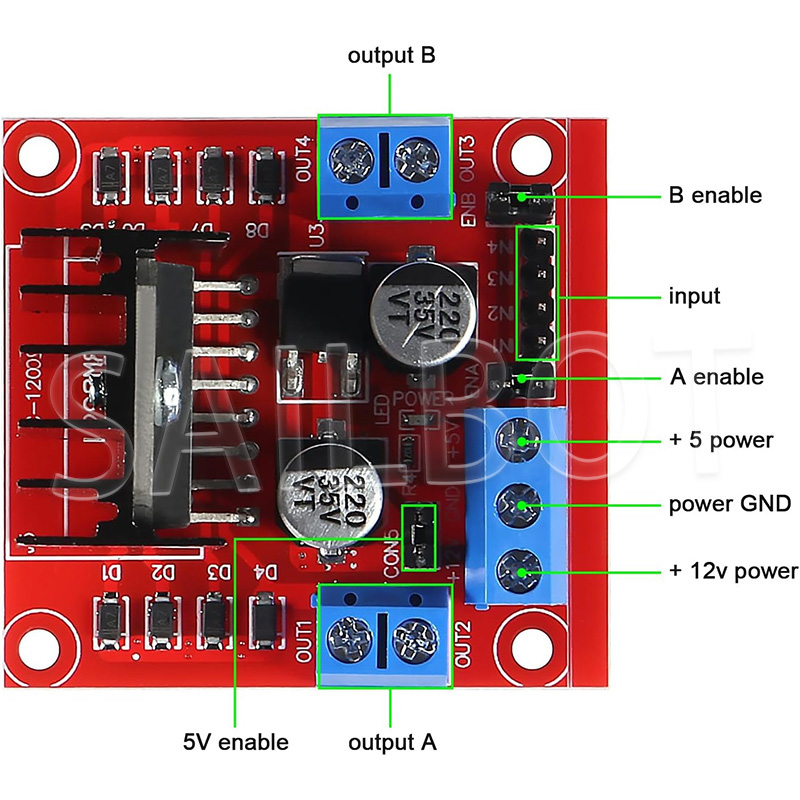 1/5/10PCS L298N DC 모터 드라이버 MX1 - Motor Driver L298N 리뷰 및 가격
