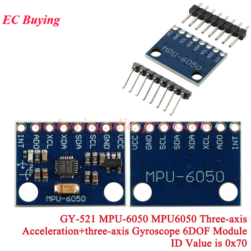 1-10Pcs GY-521 MPU-6050 MPU605 - Accelerometer Mpu6050 리뷰 및 가격