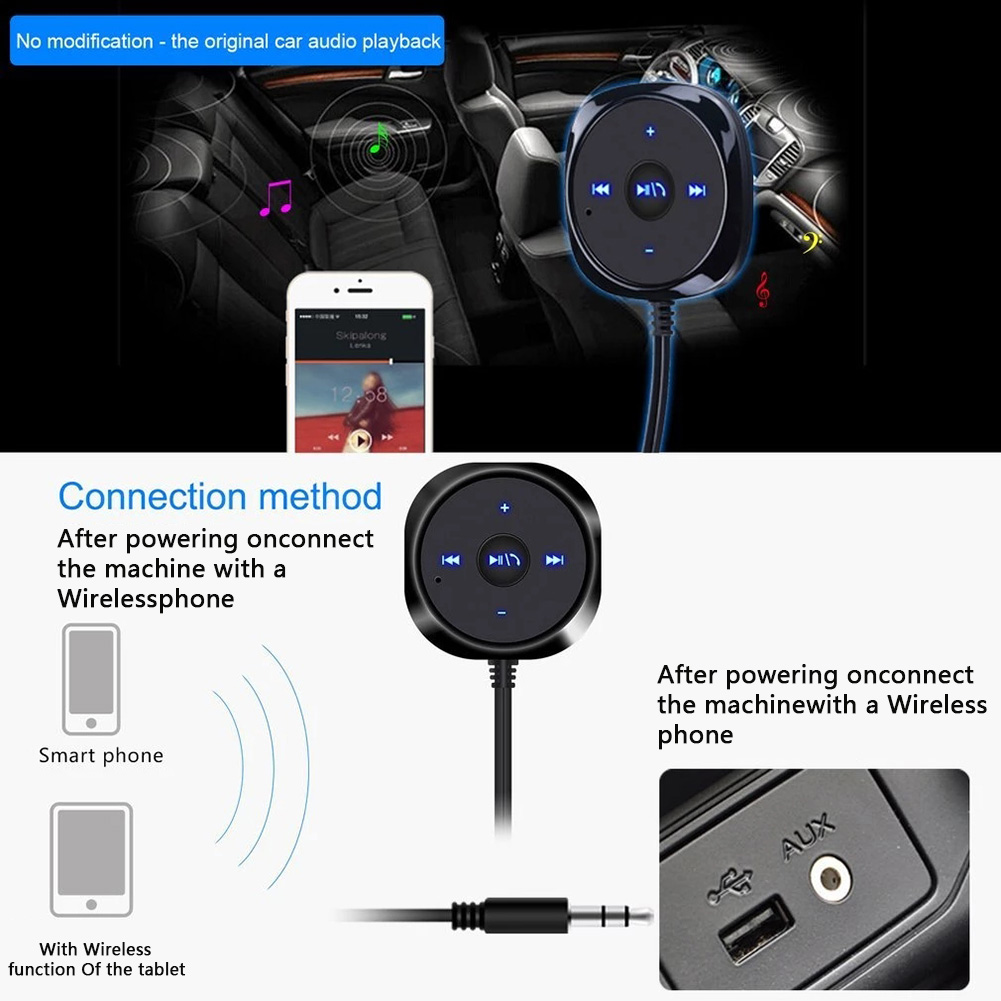 핸즈프리 블루투스 호환 차량용 키트 무선 블루투스 호환 - Robot Bluetooth Car 리뷰 및 가격