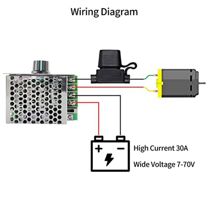 DC 모터 속도 컨트롤러 PWM 컨트롤러, 7-70V  - Dc Motor 12V 리뷰 및 가격