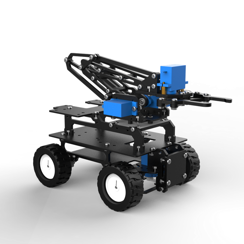아크릴 4WD 로봇 자동차 모터 아커만 전방위 추적 섀 - Tracked Robot Chassis 리뷰 및 가격