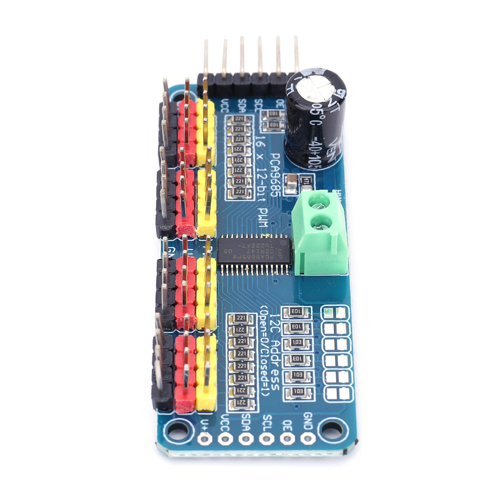 PCA9685 PWM 서보 드라이버 보드 IIC 인터페 - Arduino Robot 리뷰 및 가격