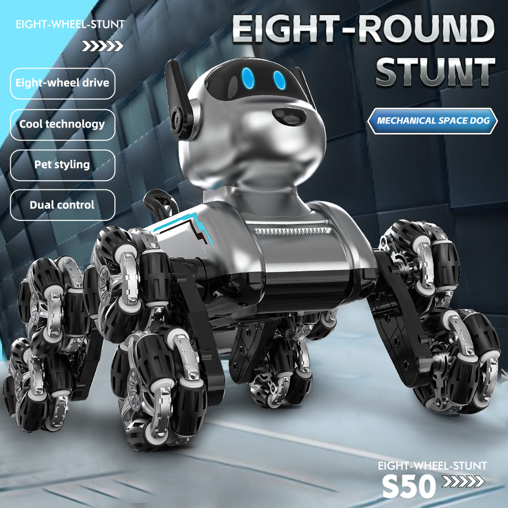 S50 지능형 로봇 강아지 제스처 감지 변형 8륜 스턴 - Robot Remote Control 리뷰 및 가격