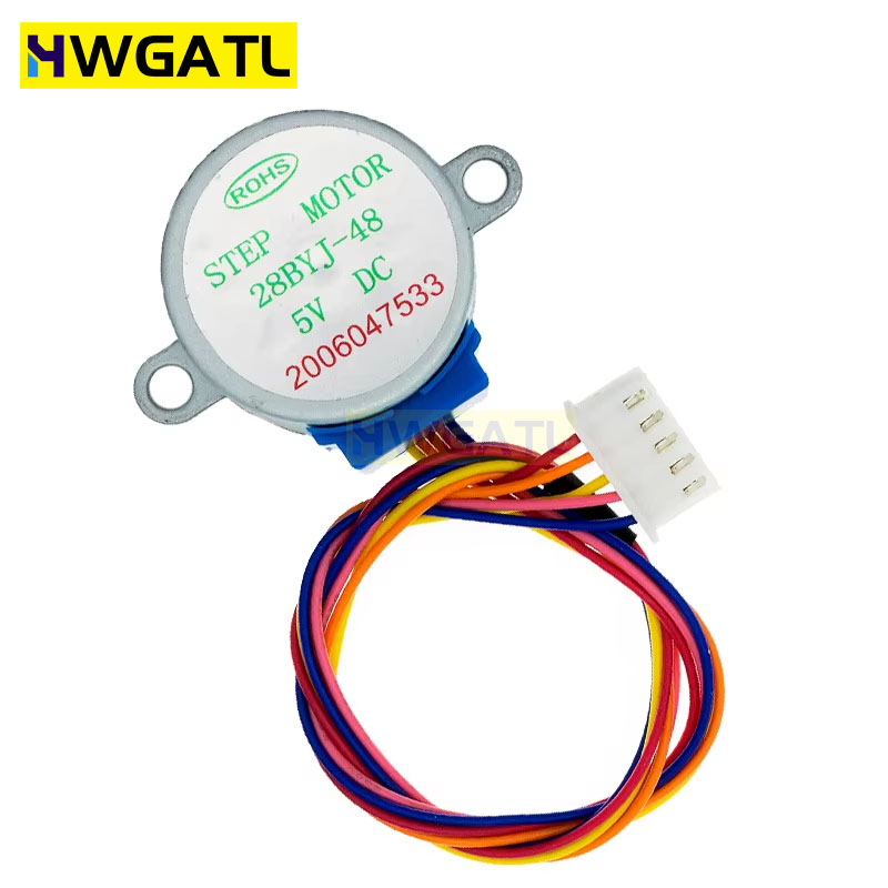 HWGATL 기어 스텝 스텝퍼 모터, 5V 4 상 28 - Uln2003 Driver 리뷰 및 가격