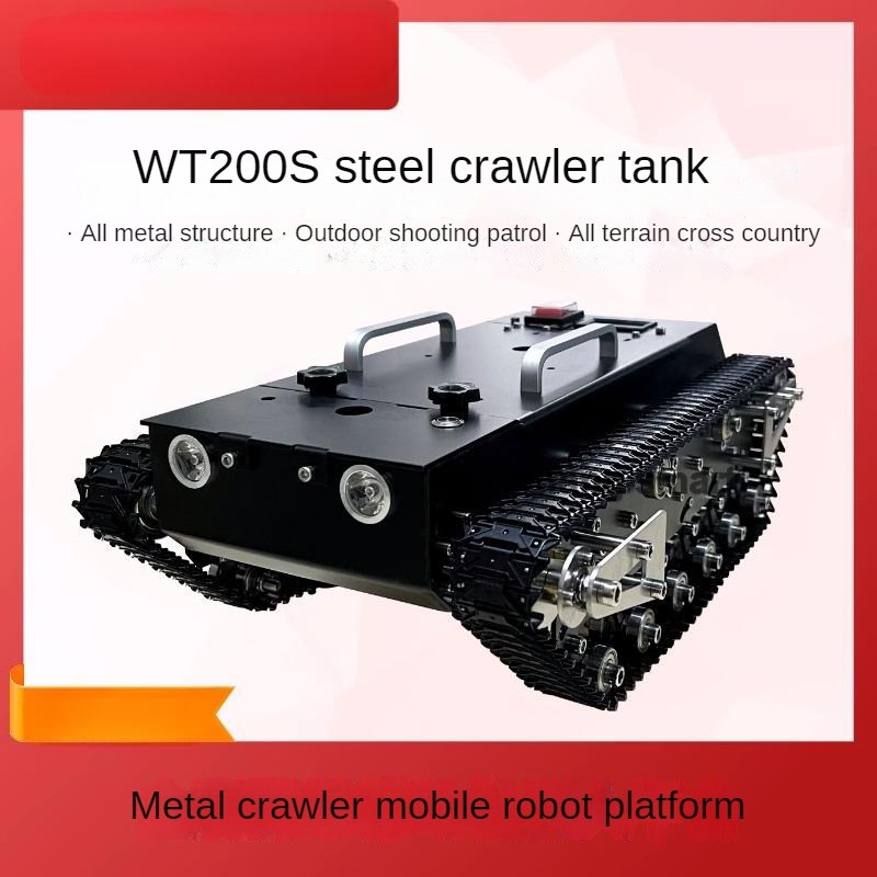 RC 탱크 섀시 금속 트랙 충격 흡수 탱크, STM32 - Tracked Robot Chassis 리뷰 및 가격