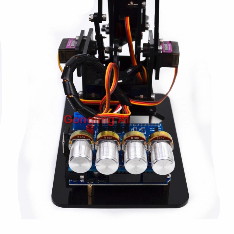 STEM 4 DOF 로봇 암 서보 SG90 기계식 암  - Arduino Robot 리뷰 및 가격