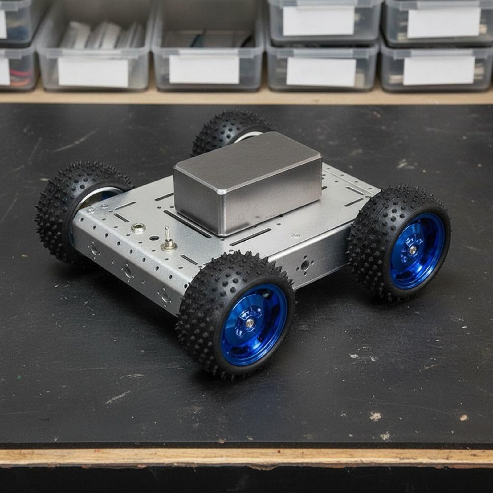 4WD 스마트 자동차 섀시 1.5KG 적재 용량 4WD - Robot Chassis 리뷰 및 가격