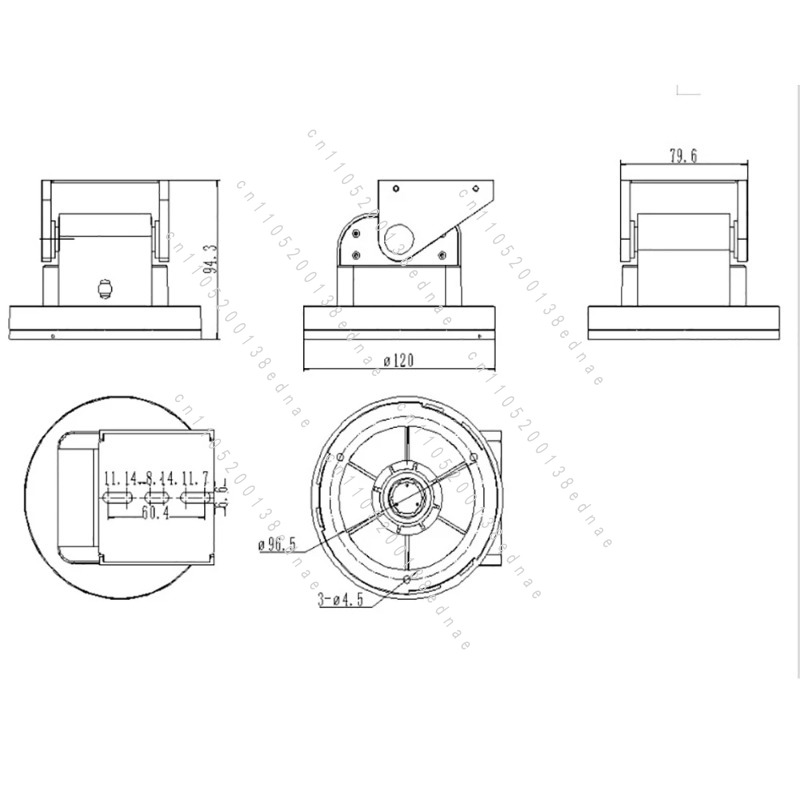RS485 전동 팬틸트 브래킷(감시 카메라용), 960 - Pan Tilt Bracket 리뷰 및 가격