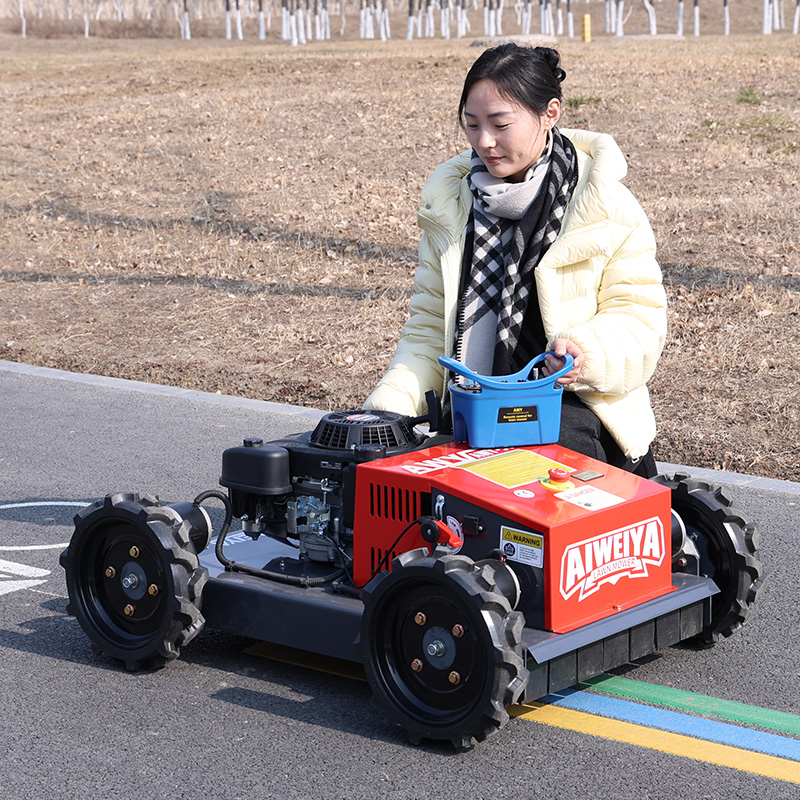 맞춤형 잔디깎이 로봇 4륜 구동 원격 제어 플레일 모어 - Robot Wheel 리뷰 및 가격