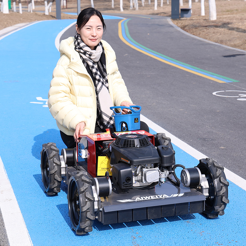 맞춤형 잔디깎이 로봇 4륜 구동 원격 제어 플레일 모어 - Robot Wheel 리뷰 및 가격